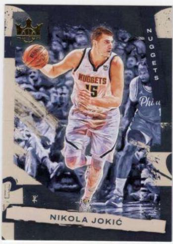 Nikola Jokic #4 Basketball Cards 2021 Panini Court Kings
