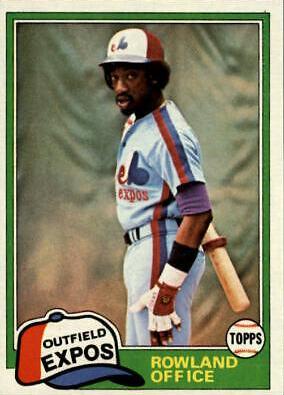 1981 Topps Rowland Office #319 card