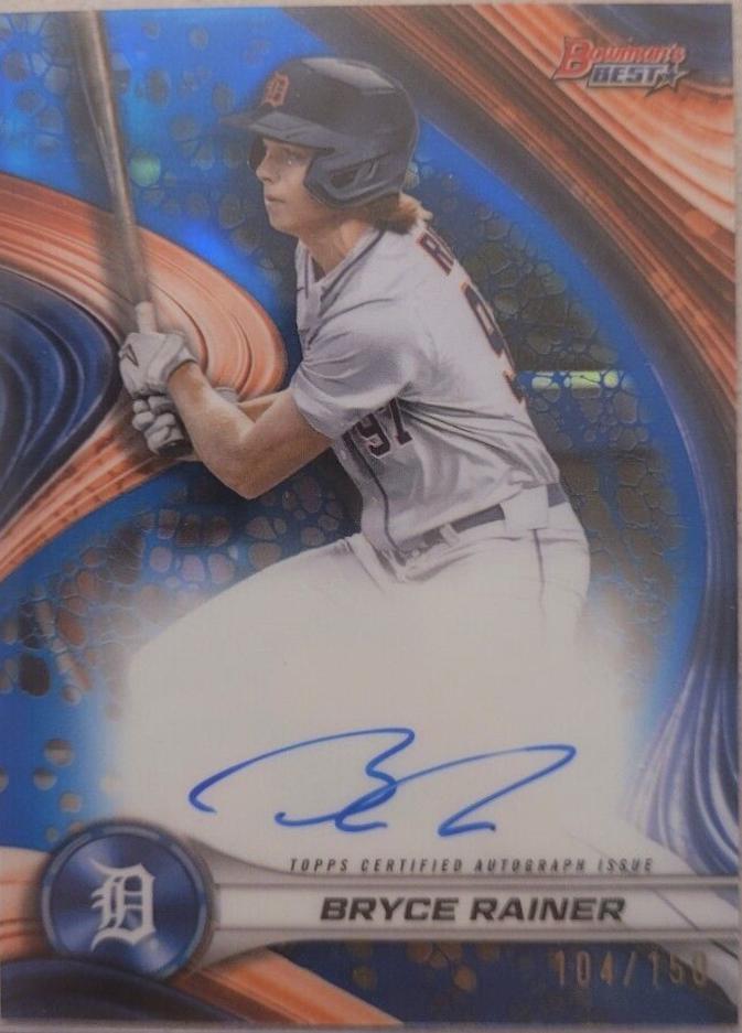 Bryce Rainer [Blue Refractor] #B24-BRA Prices | 2024 Bowman
