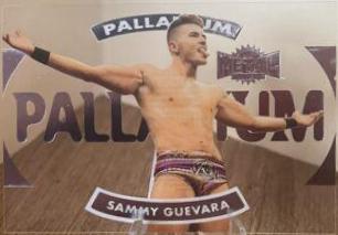 Sammy Guevara #P-4 Wrestling Cards 2022 SkyBox Metal Universe AEW Palladium