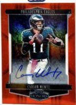 Carson Wentz #19 2018 Panini Honors Football