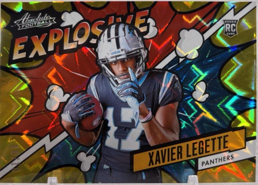 Xavier Legette [Gold] #EX-XLE Prices | 2024 Panini Absolute