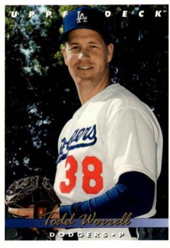 Todd Worrell #692 Baseball Cards 1993 Upper Deck