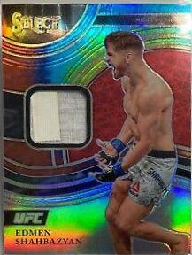 Edmen Shahbazyan [Tie Dye] #SS-ESH Ufc Cards 2021 Panini Select UFC Swatches