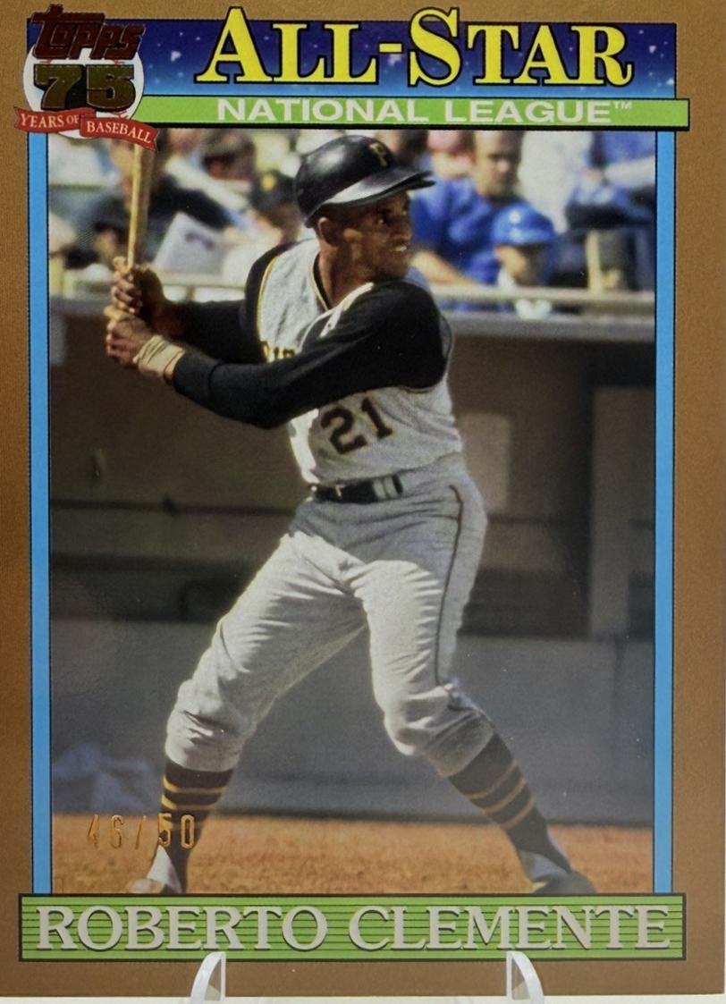 Roberto Clemente [Gold] (2026 Topps Series 2 1991 All-Stars)