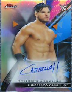 Humberto Carrillo #RA-HC Wrestling Cards 2021 Topps Finest WWE Roster Autographs