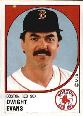 Dwight Evans #25 Baseball Cards 1988 Panini Stickers