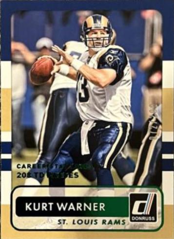 Kurt Warner [Career Stat Line] #174