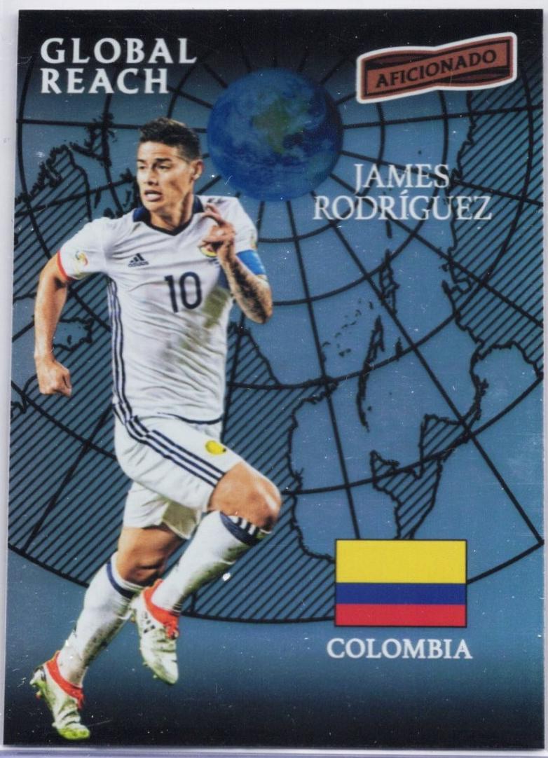 James Rodriguez #163 2017 Panini Aficionado Soccer