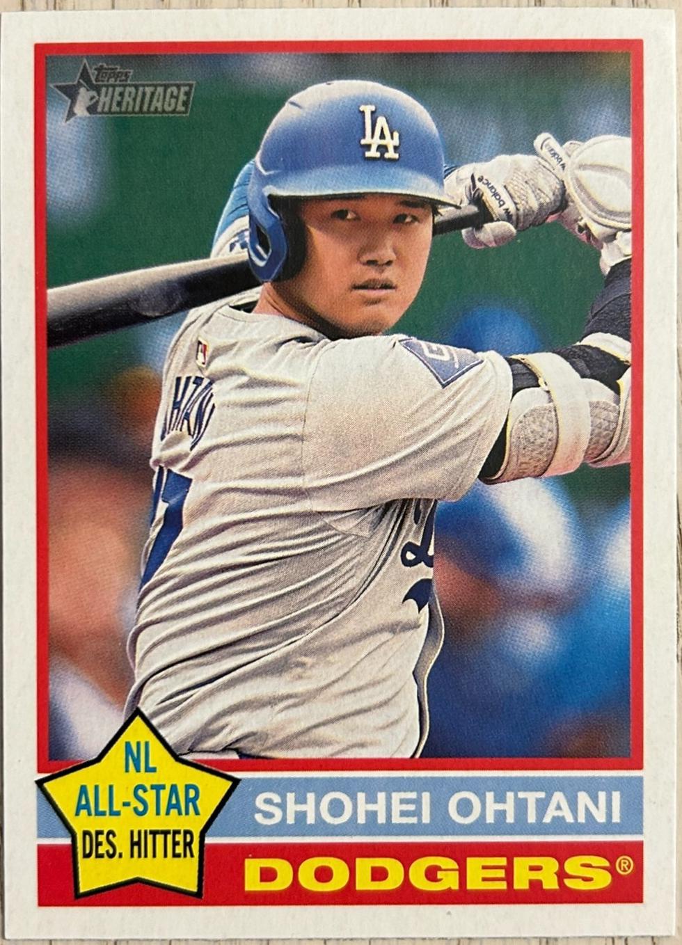 Shohei Ohtani #148 Baseball Cards 2025 Topps Heritage