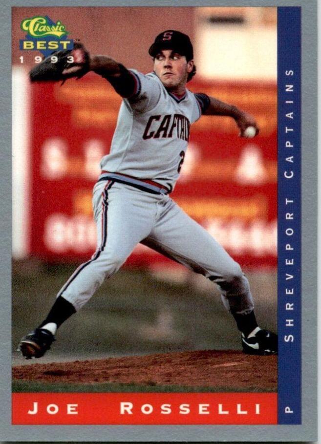 Joe Rosselli #58 Baseball Cards 1993 Classic Best