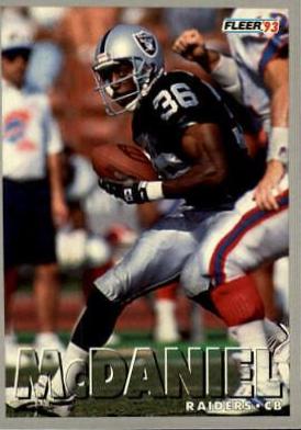 Terry McDaniel #6 Football Cards 1993 Fleer