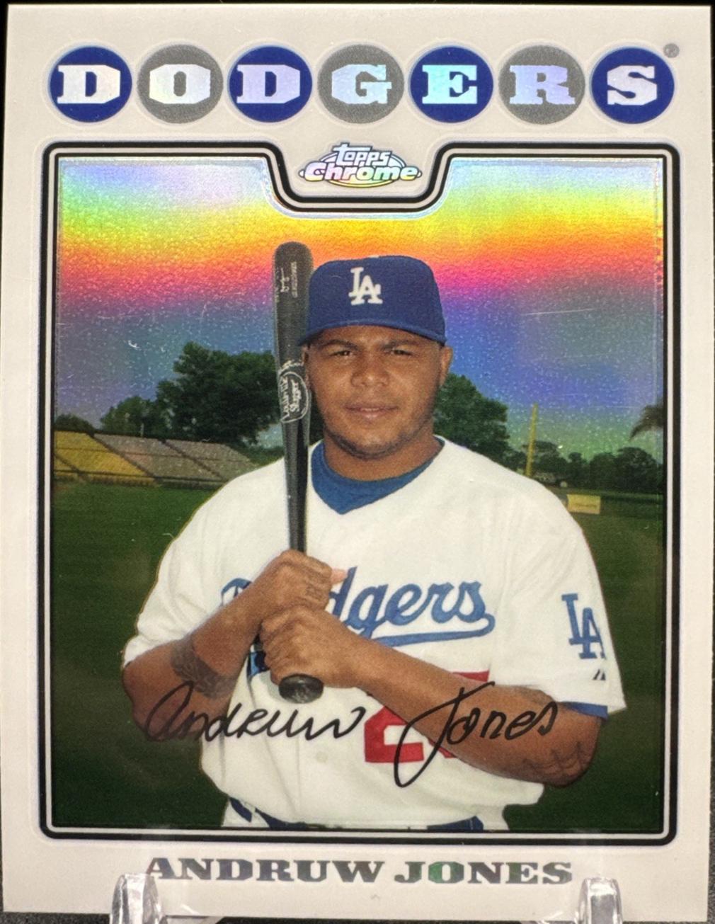 Andruw Jones [Refractor] #34