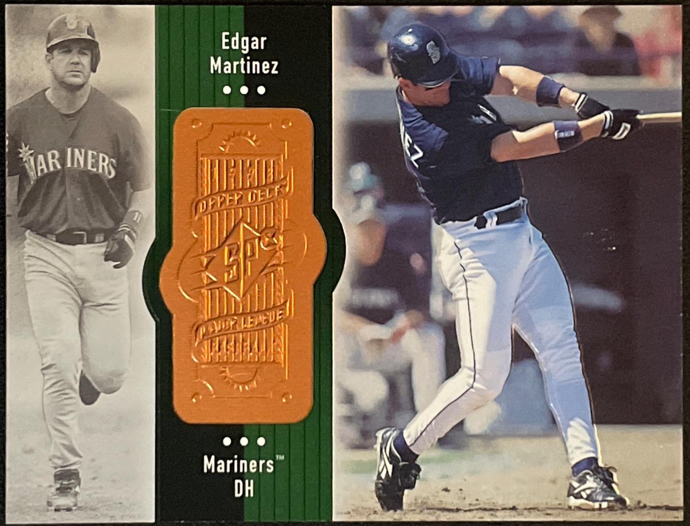 Edgar Martinez #132 1998 SPx Finite Baseball