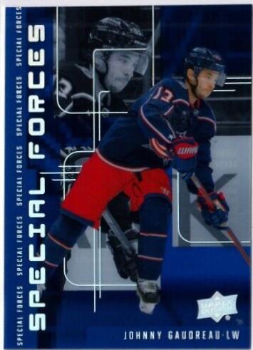 Johnny Gaudreau #SF-13 Hockey Cards 2023 Upper Deck Special Forces