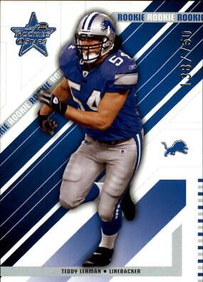 Teddy Lehman #250 2004 Leaf Rookies & Stars Football