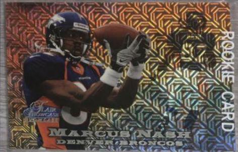 Marcus Nash #36 1998 Flair Showcase Football