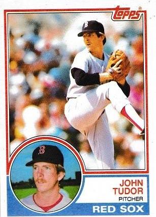 John Tudor #318 Baseball Cards 1983 Topps