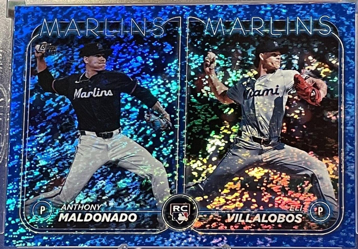 Eli Villalobos & Anthony Maldonado [Blue Foilboard] #US305