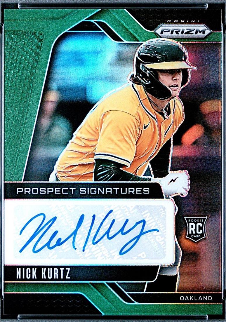 Nick Kurtz #PS-NK 2025 Panini Prizm Prospect Signature Baseball