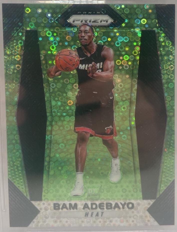 Bam Adebayo [Fast Break Prizm Neon Green] #51