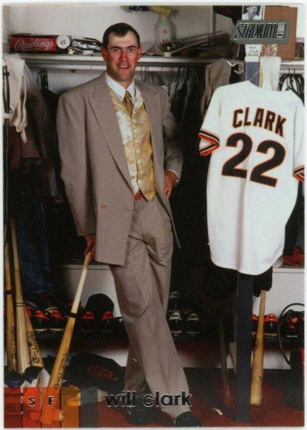 Will Clark #200 Baseball Cards 2020 Stadium Club