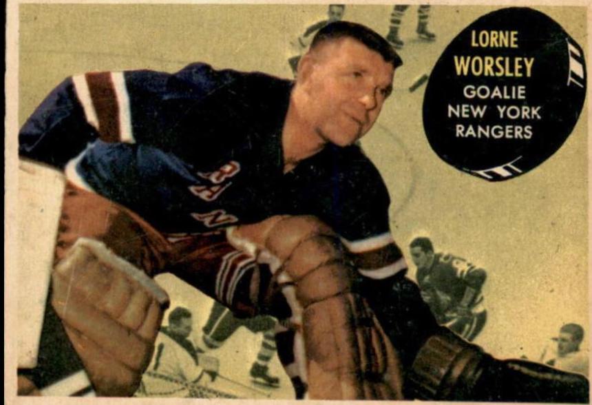 Gump Worsley #50 Hockey Cards 1961 Topps