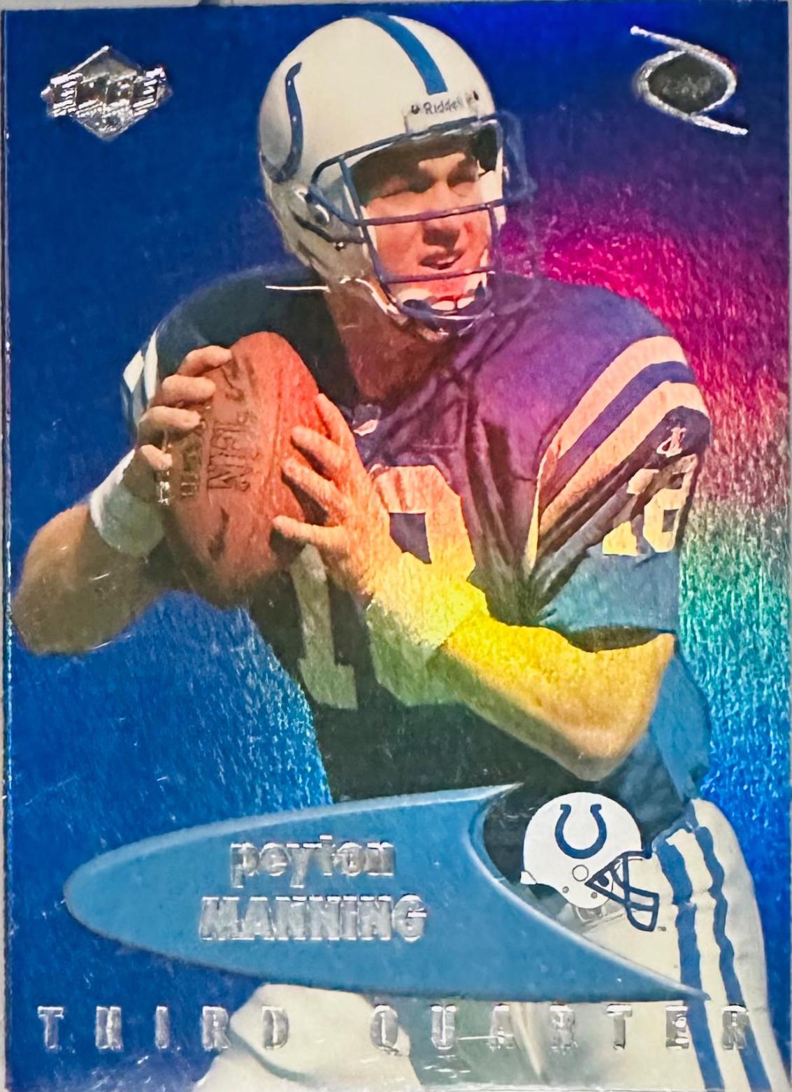 Peyton Manning #PM Football Cards 1999 Collector's Edge Odyssey Preview