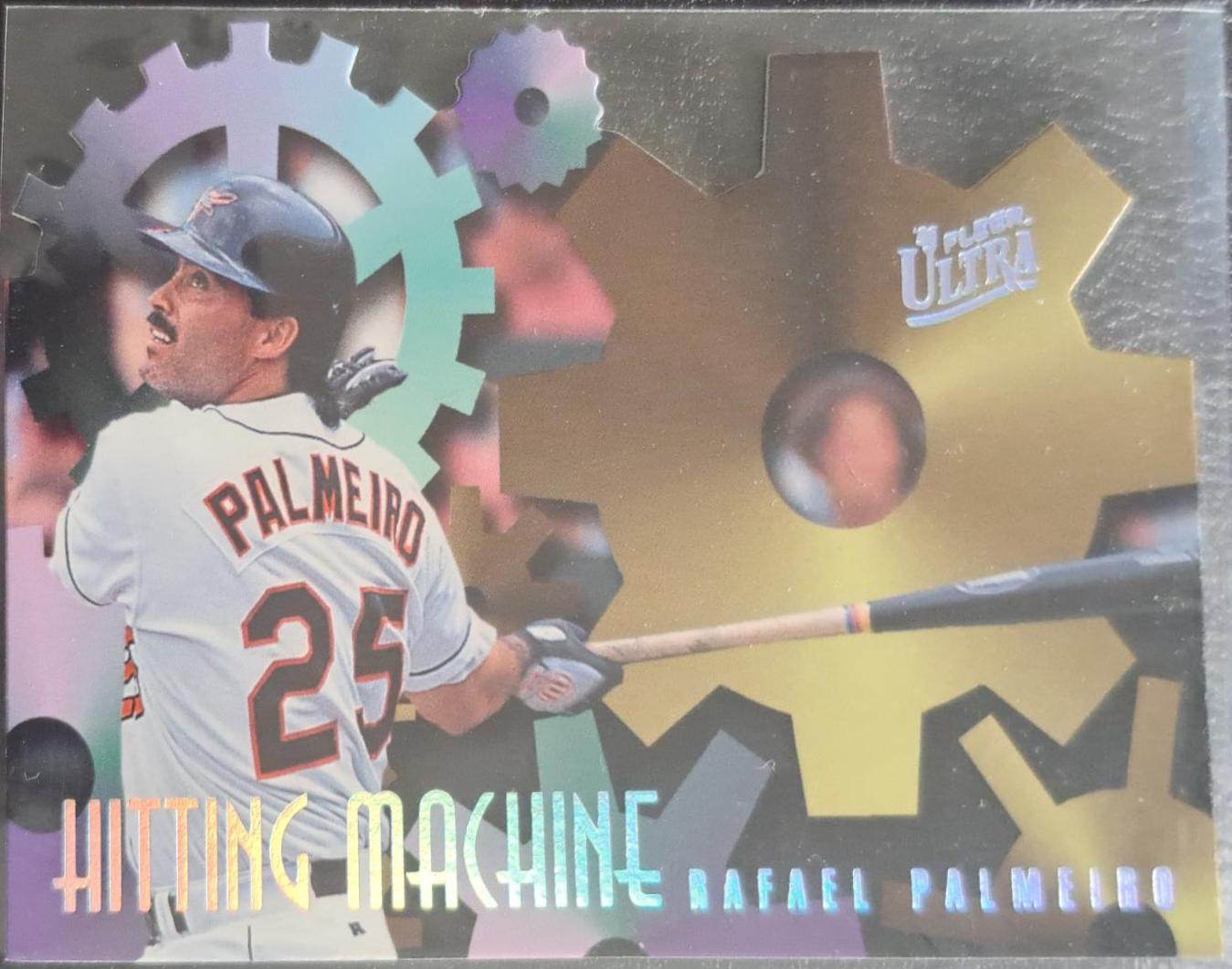 Rafael Palmeiro #6 Baseball Cards 1996 Ultra Hitting Machines