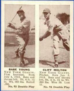 Babe Young, Cliff Melton