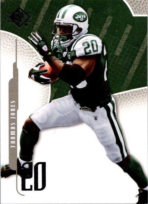 Thomas Jones #12 Football Cards 2008 SP Authentic