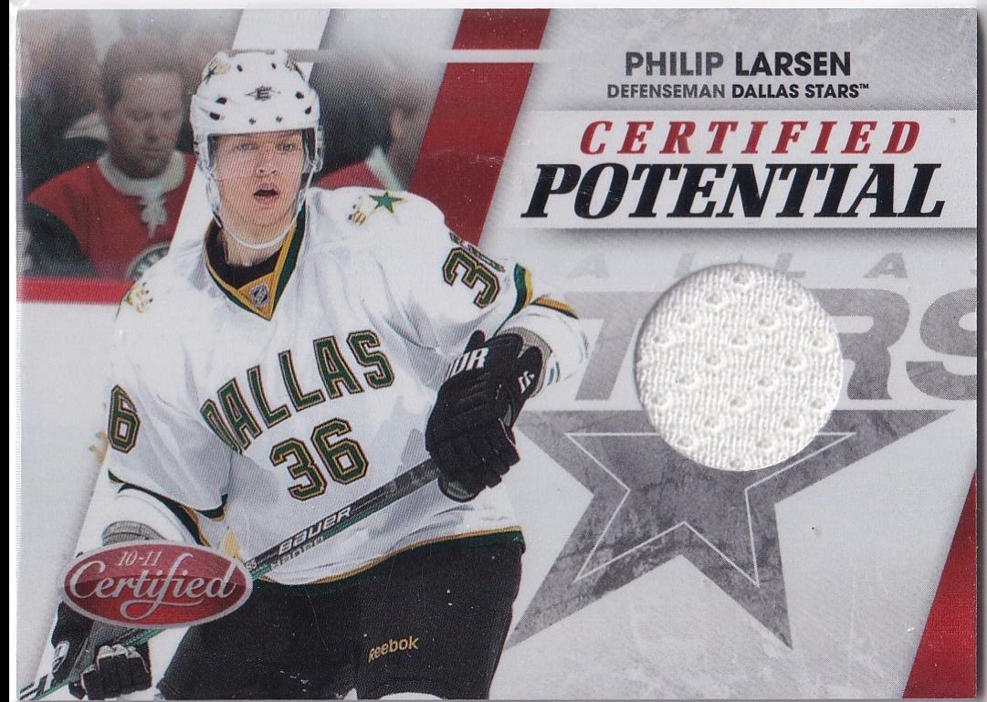 Philip Larsen #2 2010-11 Panini Certified Hockey Potential