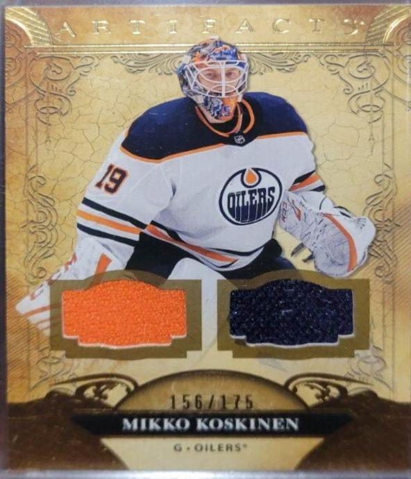 Mikko Koskinen #4 Hockey Cards 2020 Upper Deck Artifacts