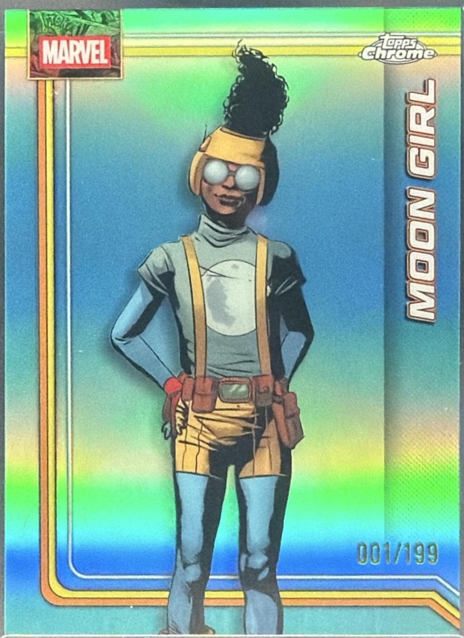 Moon Girl Aqua Refractor