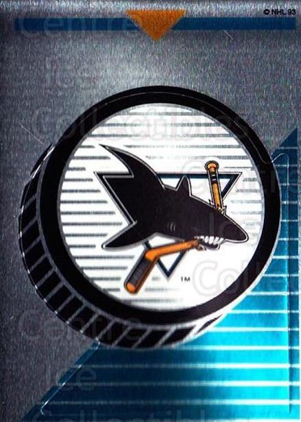 San Jose Sharks Logo #255 1993 Panini Sticker Hockey