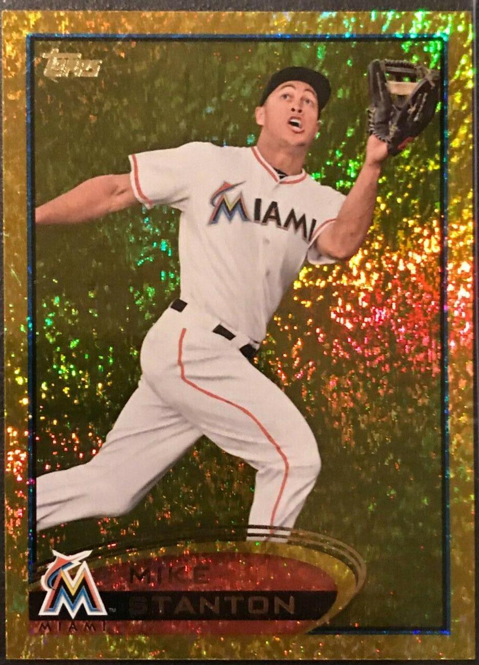 Mike Stanton [Gold Sparkle] #567