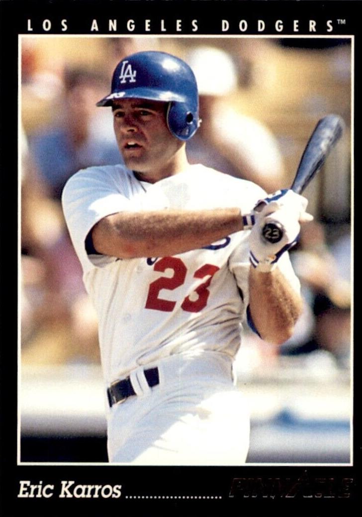 Eric Karros #14 Baseball Cards 1993 Pinnacle