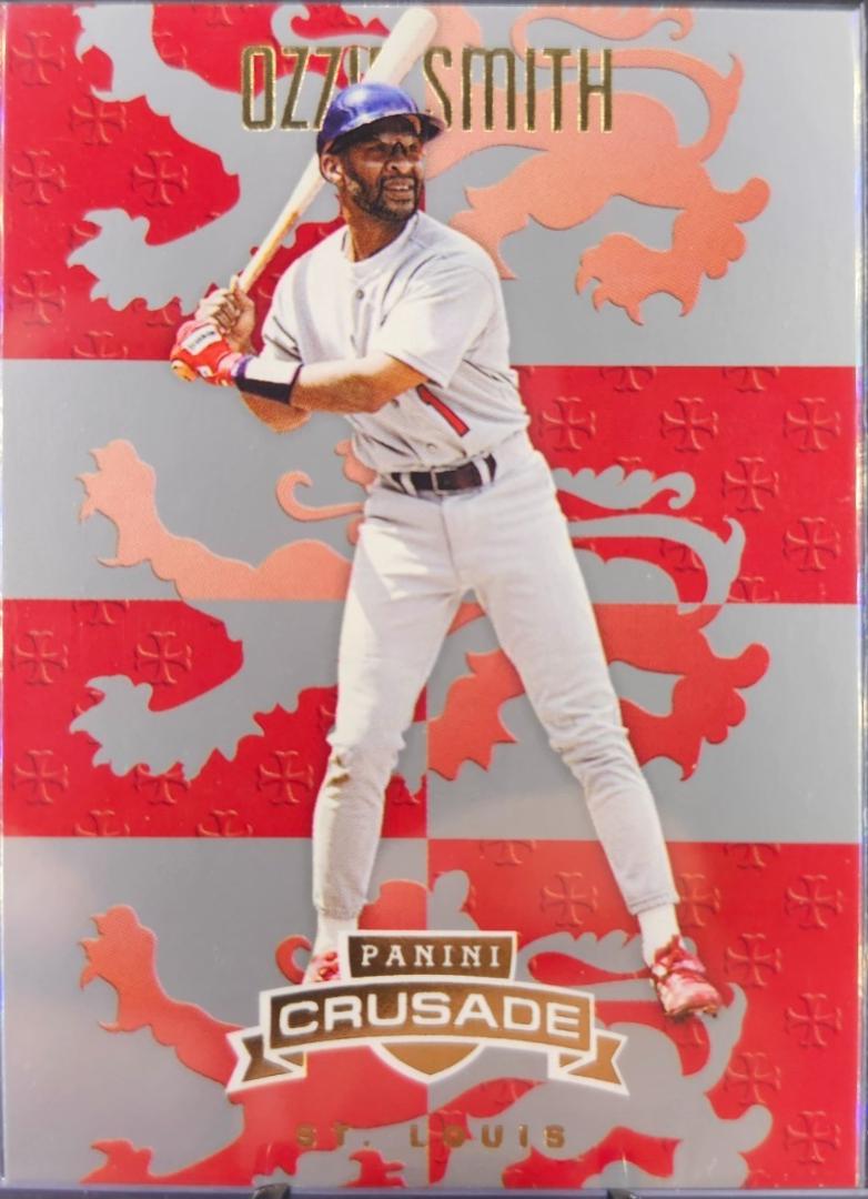 Ozzie Smith #165 2025 Panini Crusade Baseball