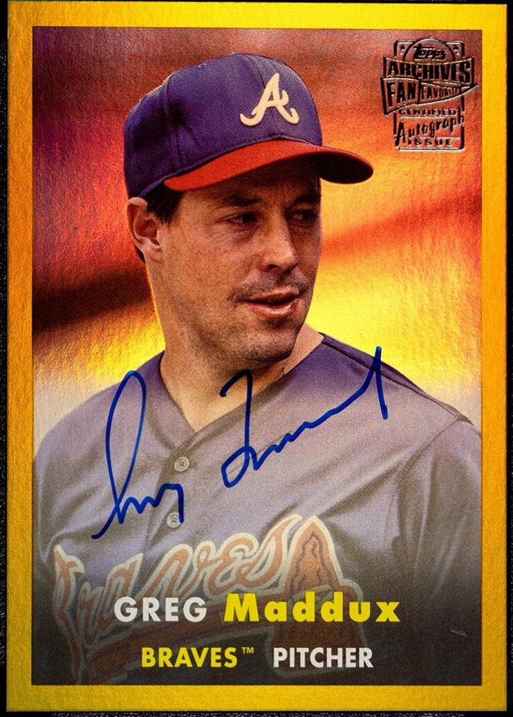 Greg Maddux [Gold] #FF-GM