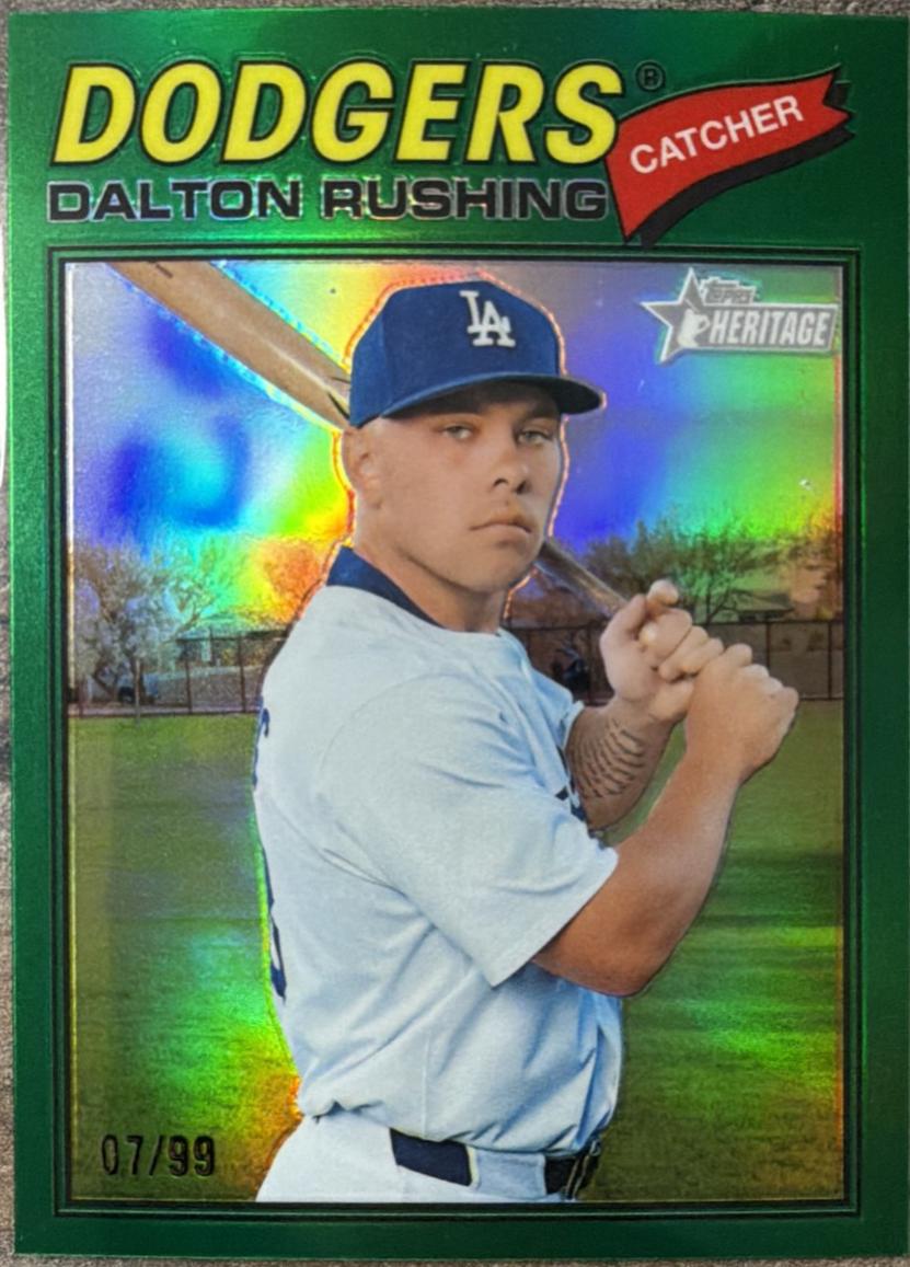 Dalton Rushing [Green Bordered Chrome] #246