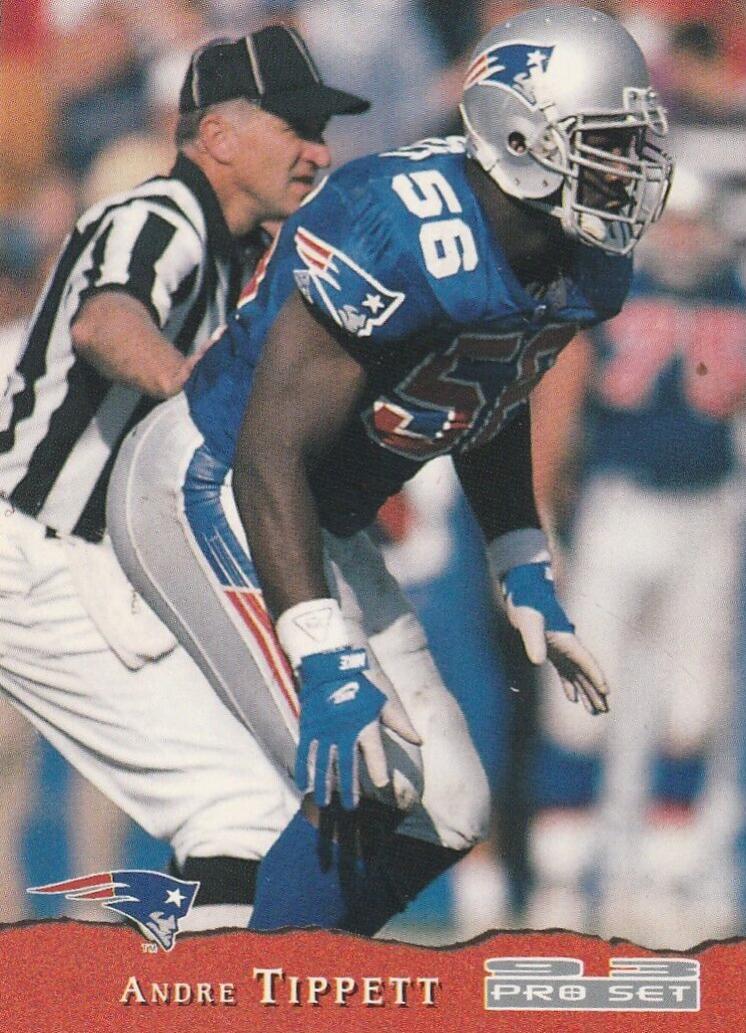 Andre Tippett #277 1993 Pro Set Football