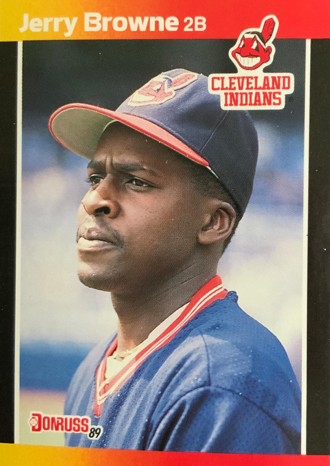 Jerry Browne #T-44 Baseball Cards 1989 Donruss Traded