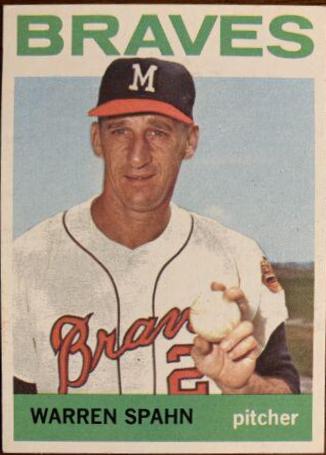 Warren Spahn #400 Baseball Cards 1964 Topps