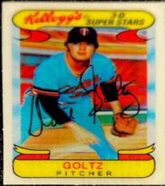 Dave Goltz #35 Baseball Cards 1978 Kellogg's