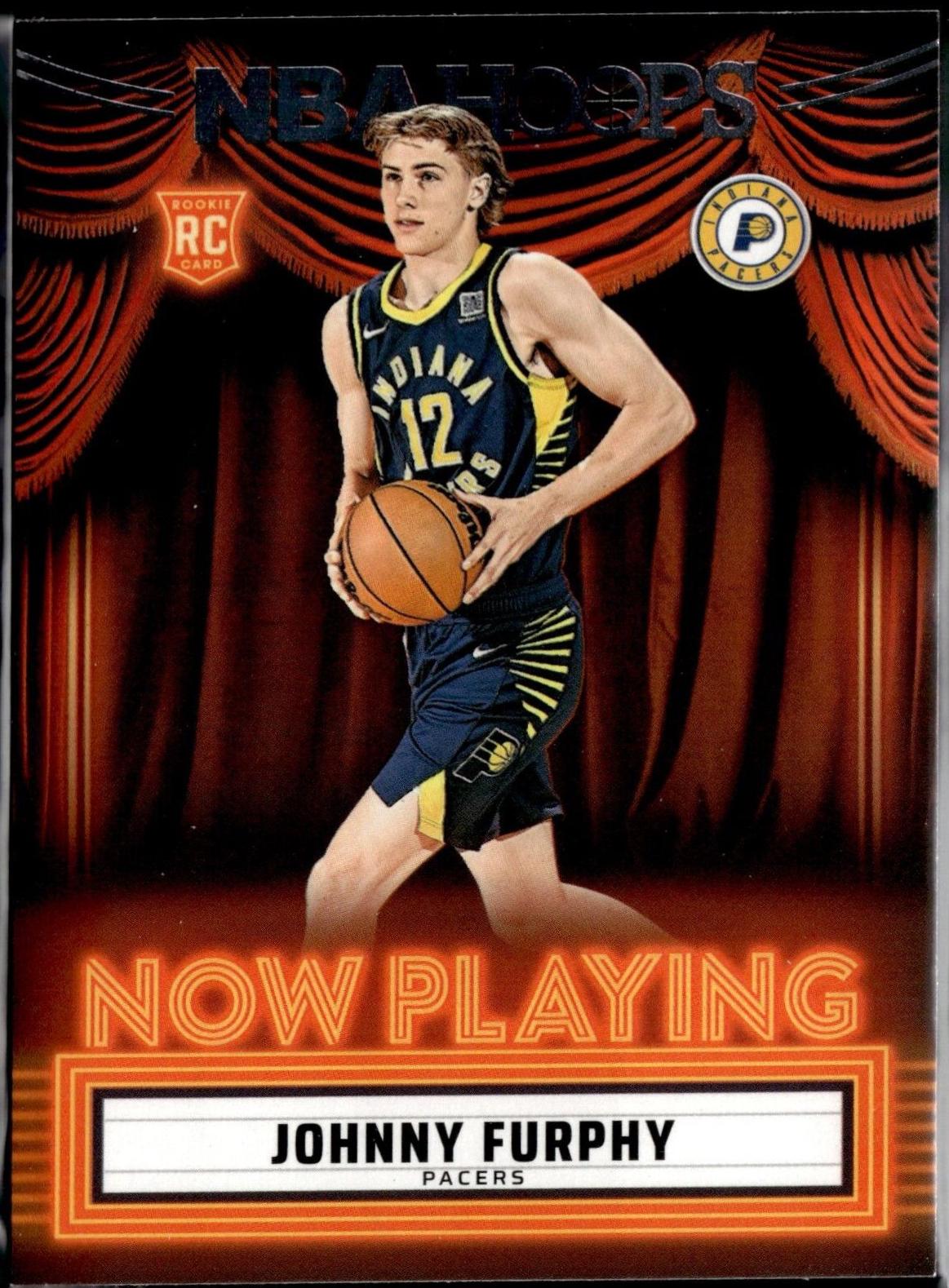Johnny Furphy #3 Basketball Cards 2024 Panini NBA Hoops Now Playing