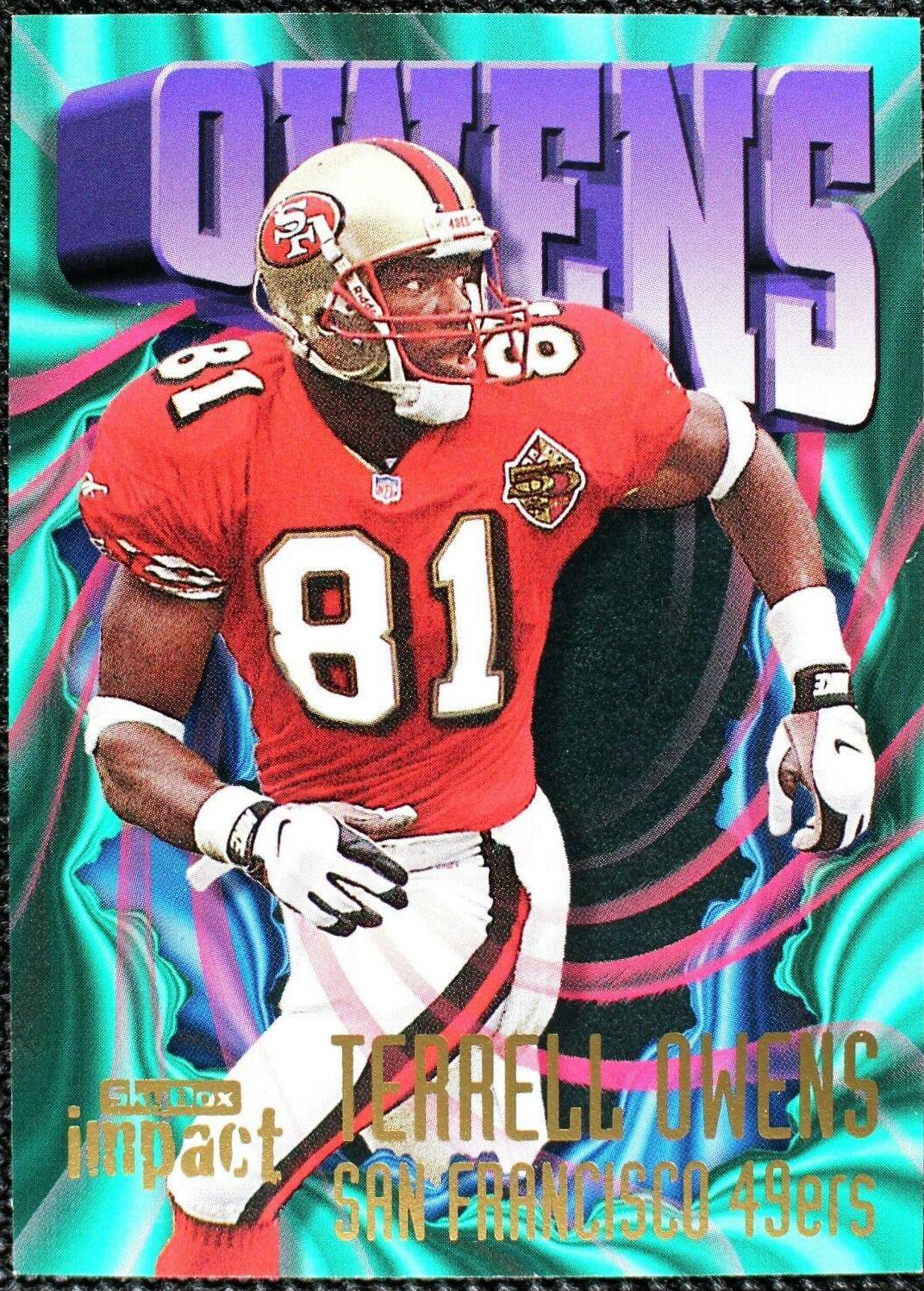 Terrell Owens #146 1997 Skybox Impact Football