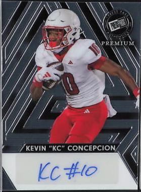 Kevin KC Concepcion #BA-KC1 2024 Press Pass Premium Autograph Football