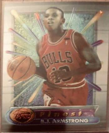 B.J. Armstrong #25 Basketball Cards 1994 Finest