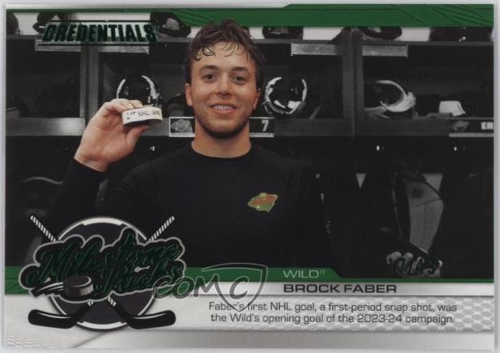 Brock Faber [Green] #MP-BF
