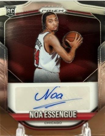 Noa Essengue #8 2025-26 Panini Prizm Basketball Prizm Autographs